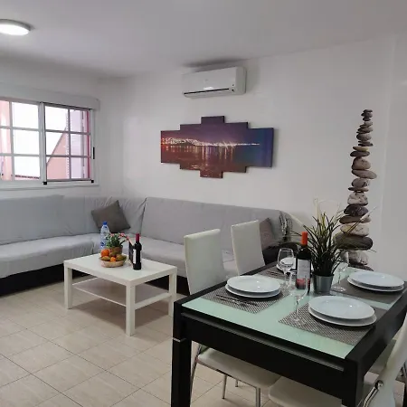 Cristianos - Heated Swimming Pool Air-conditioned 公寓 洛斯克里斯蒂亚诺斯