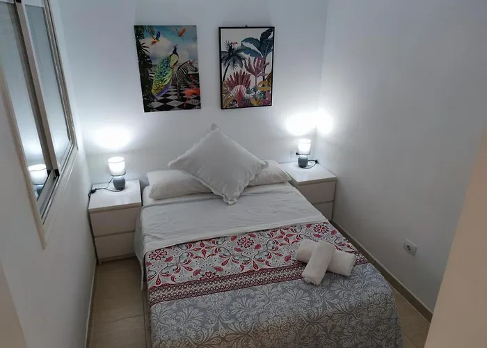 Cristianos - Heated Swimming Pool Air-conditioned 公寓 洛斯克里斯蒂亚诺斯