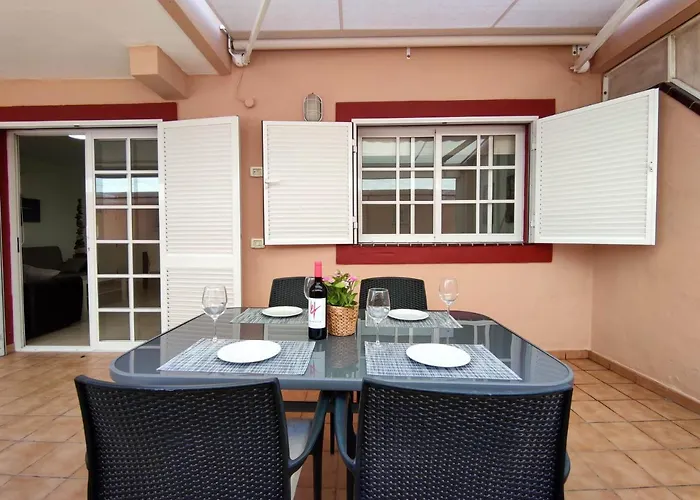 Cristianos - Heated Swimming Pool Air-conditioned アパート *